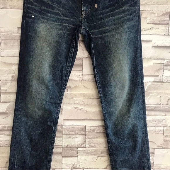 Hysteric glamour denim acid wash jeans studded - Picture 5 of 11